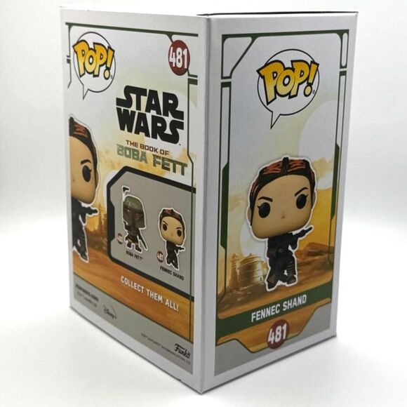 Funko POP! Star Wars: The Book of Boba Fett – Fennec Shand #481 Vinyl Figure - Picture 4 of 4